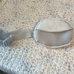 Reebok Light Gray Mesh Waist Pack